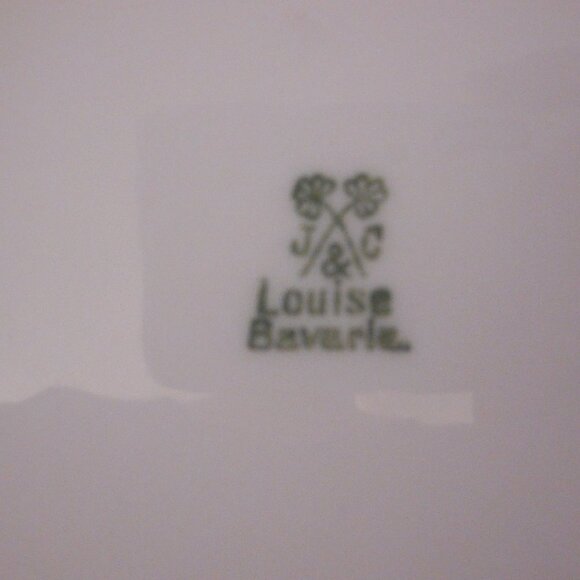 Vintage Yellow Rose  Bread Butter Plate Bavaria - Picture 3 of 4